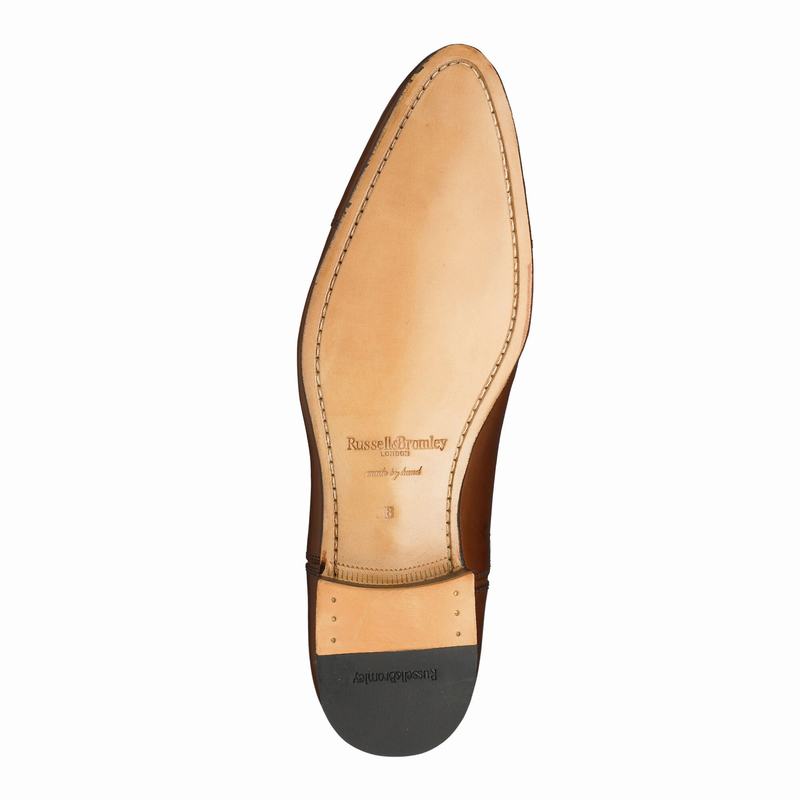 Brown Russell And Bromley Chelsea Men's Lace Up Shoes | YZD9260CA