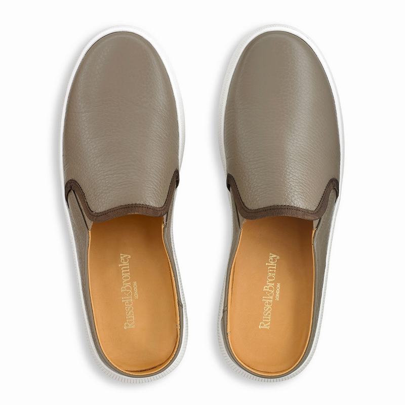 Brown Russell And Bromley Clearcut Women's Slip On Trainers | EWP1666GB