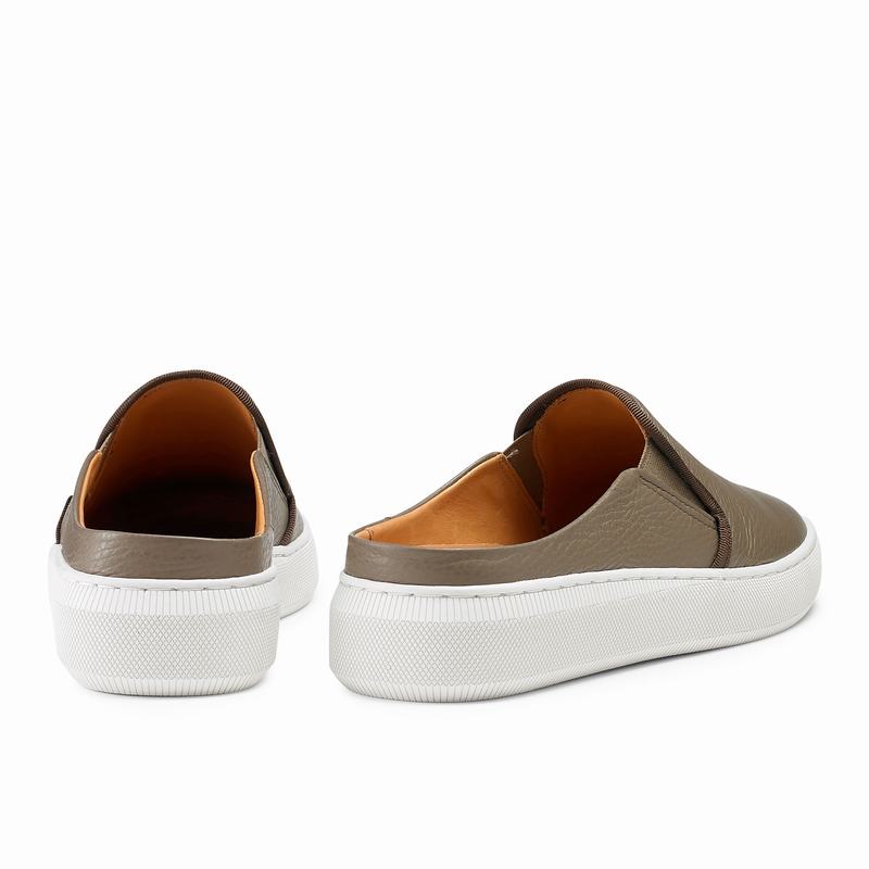 Brown Russell And Bromley Clearcut Women's Slip On Trainers | EWP1666GB