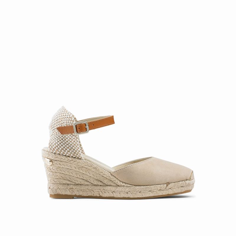 Brown Russell And Bromley Coco-nut Women\'s Espadrilles | AGM2821DI