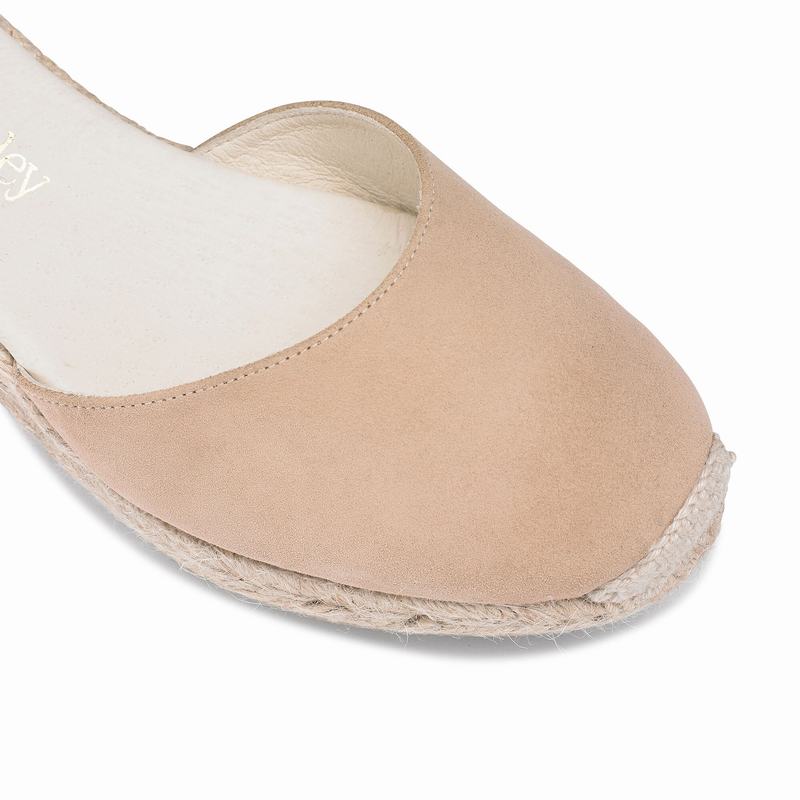 Brown Russell And Bromley Cocowrap Women's Espadrilles | NJW893CW