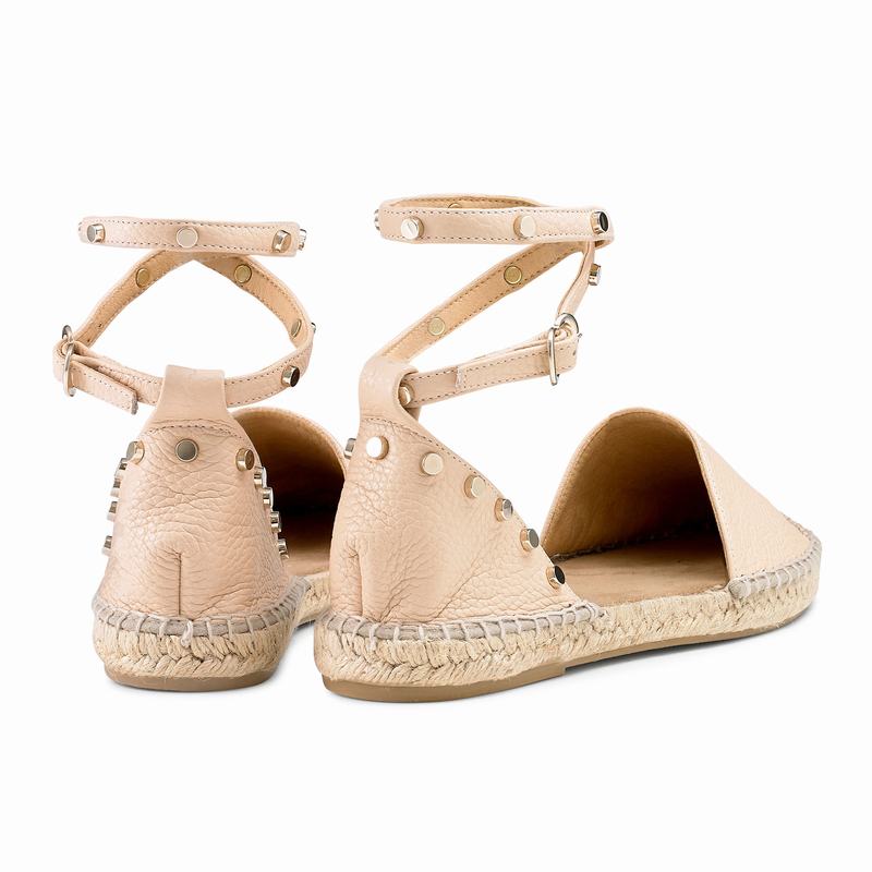 Brown Russell And Bromley Coin Wrap Women's Espadrilles | LNG9469SV