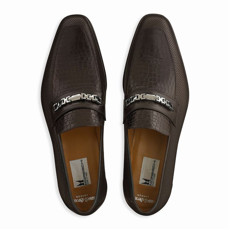 Brown Russell And Bromley Conto Men's Loafers | GPS6166LW