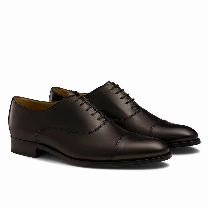 Brown Russell And Bromley Cumulus Men's Oxfords | GBA7412IB