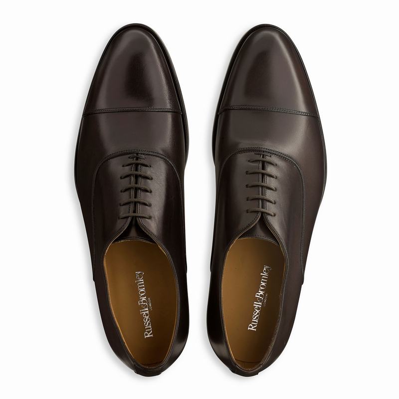Brown Russell And Bromley Cumulus Men's Oxfords | GBA7412IB