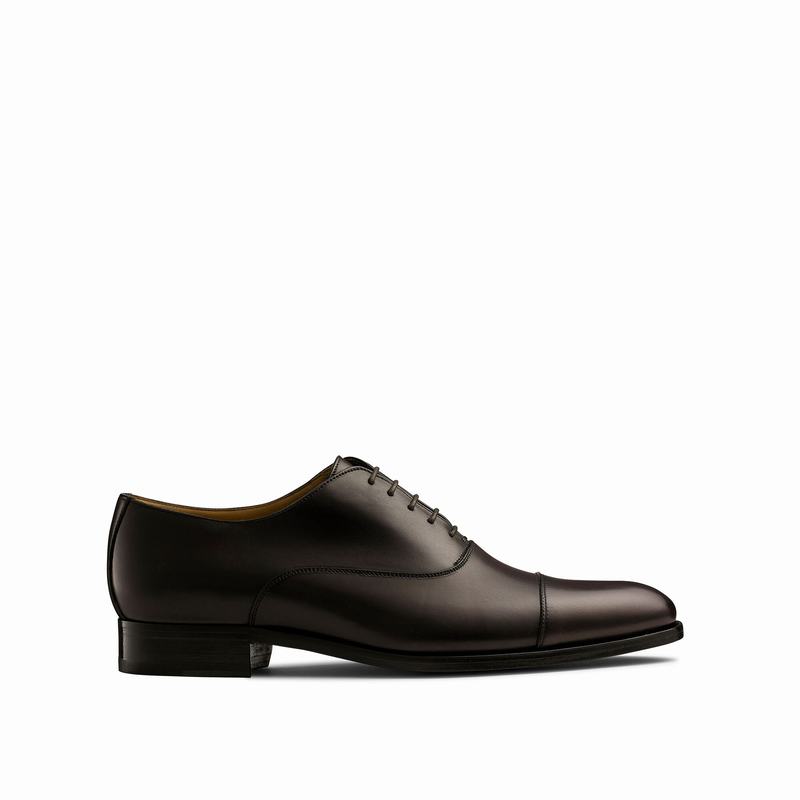 Brown Russell And Bromley Cumulus Men\'s Oxfords | GBA7412IB
