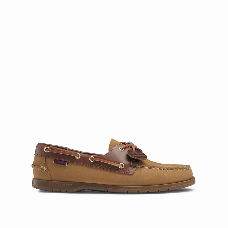 Brown Russell And Bromley Docksides Men\'s Boat Shoes | YBJ10100DD