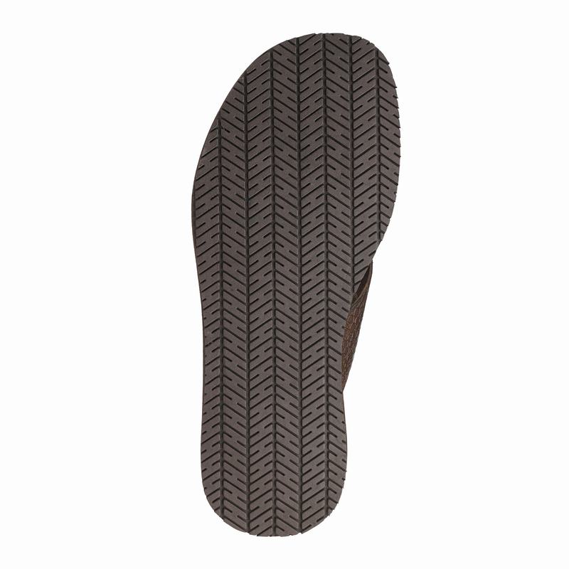 Brown Russell And Bromley Dream Men's Sandals | VSC9519FQ