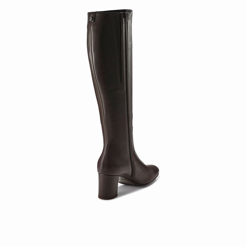 Brown Russell And Bromley Dressage Women's Knee High Boots | HDI9561XM
