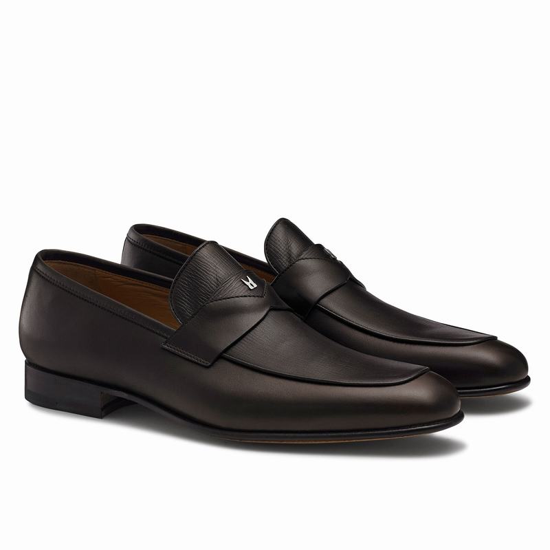 Brown Russell And Bromley Duke Men's Loafers | SAC4682HF