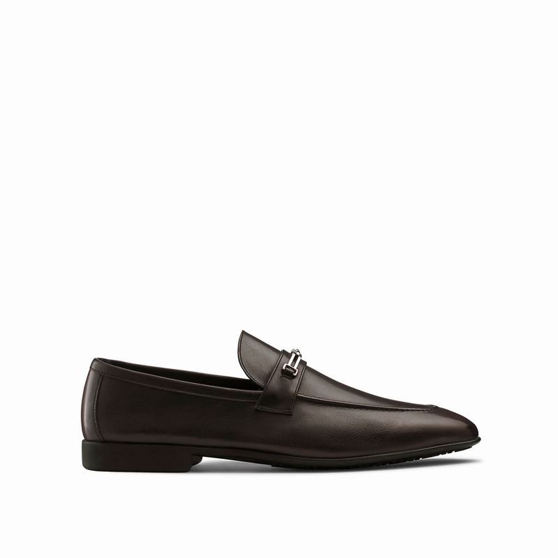 Brown Russell And Bromley Duty Men\'s Loafers | ONS9361QP
