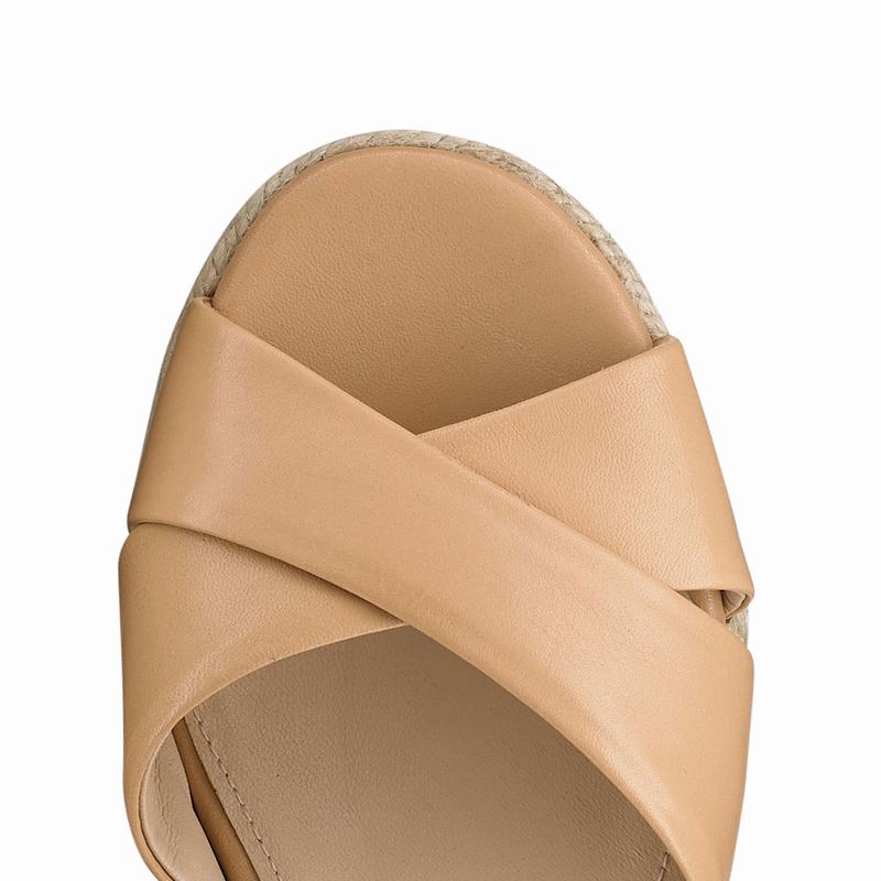 Brown Russell And Bromley Gelato Women's Espadrilles | JBC992QX