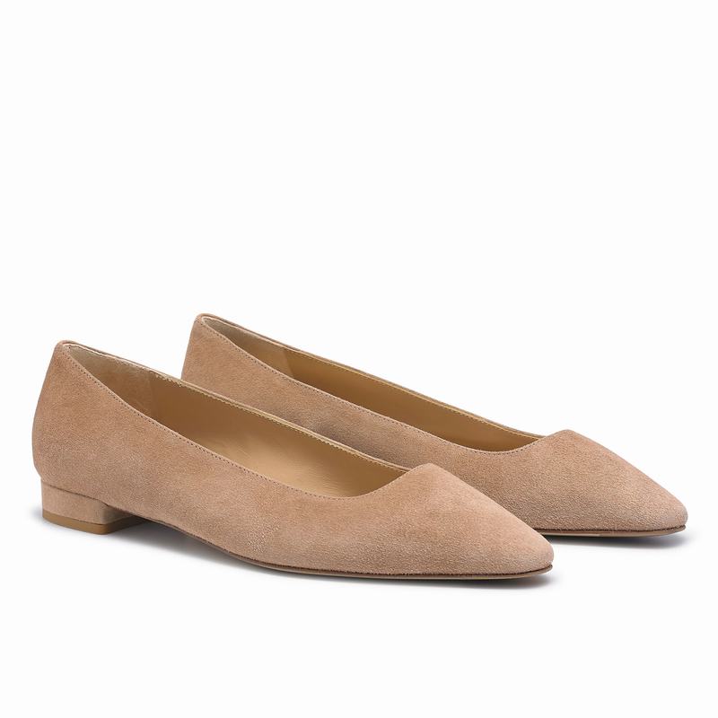 Brown Russell And Bromley Impression Women's Ballet Flats | FWM1960DL