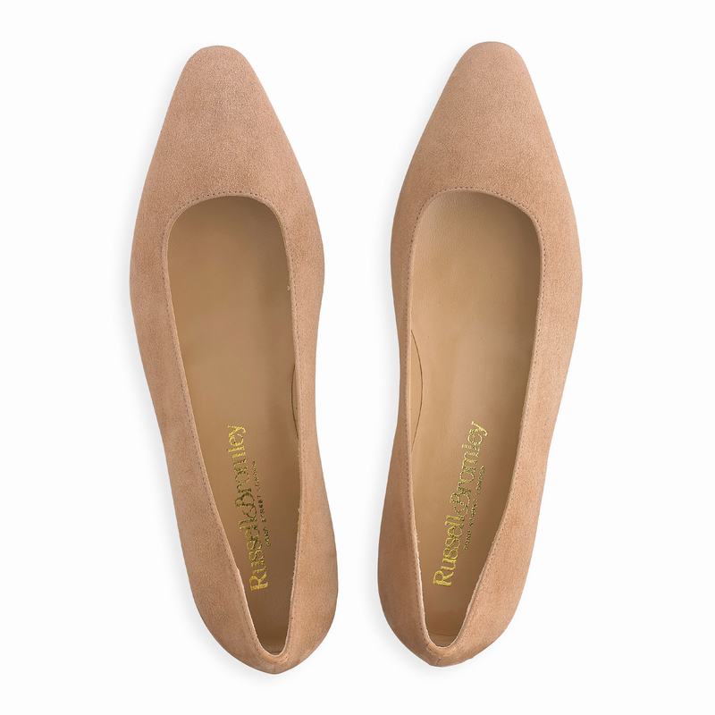 Brown Russell And Bromley Impression Women's Ballet Flats | FWM1960DL