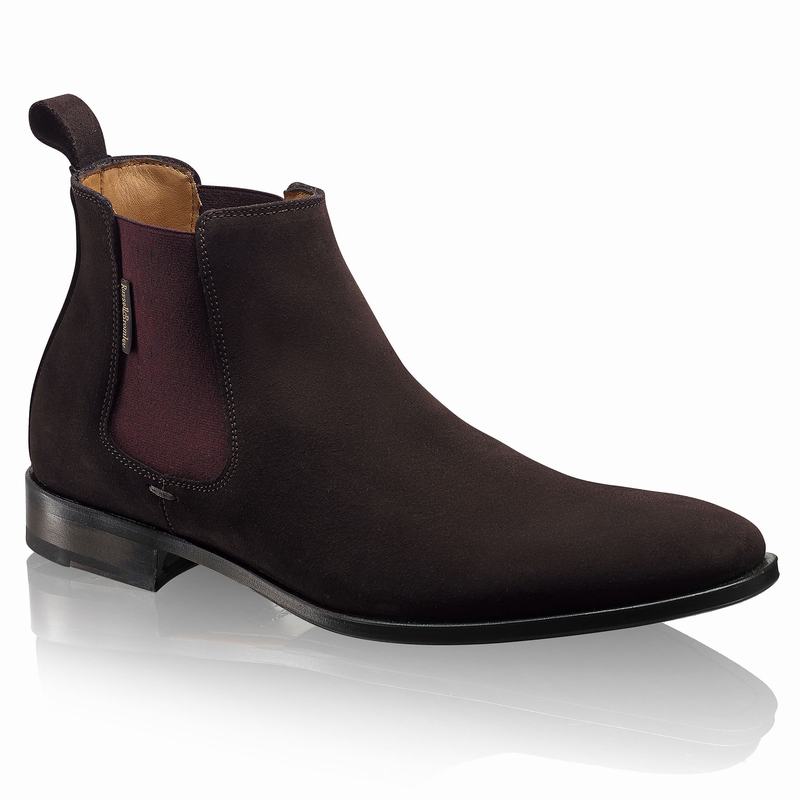 Brown Russell And Bromley Jean Paul Men's Chelsea Boots | OBZ2140RV
