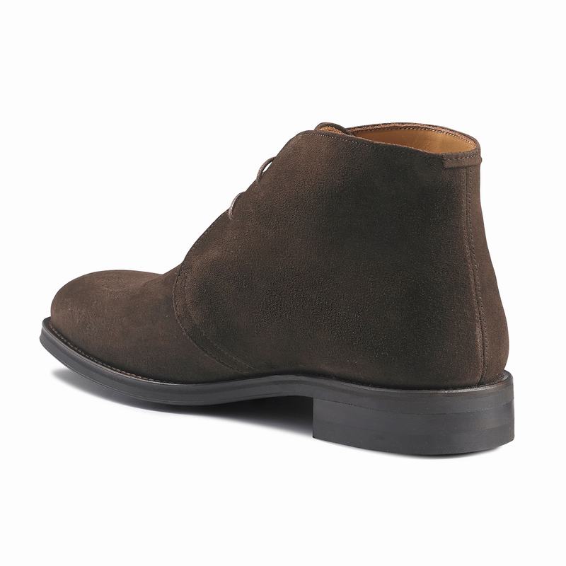 Brown Russell And Bromley Jermyn Men's Desert Boots | ASI3447IL