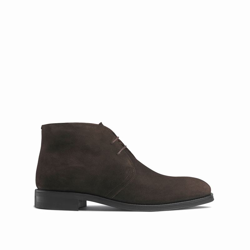 Brown Russell And Bromley Jermyn Men\'s Desert Boots | ASI3447IL