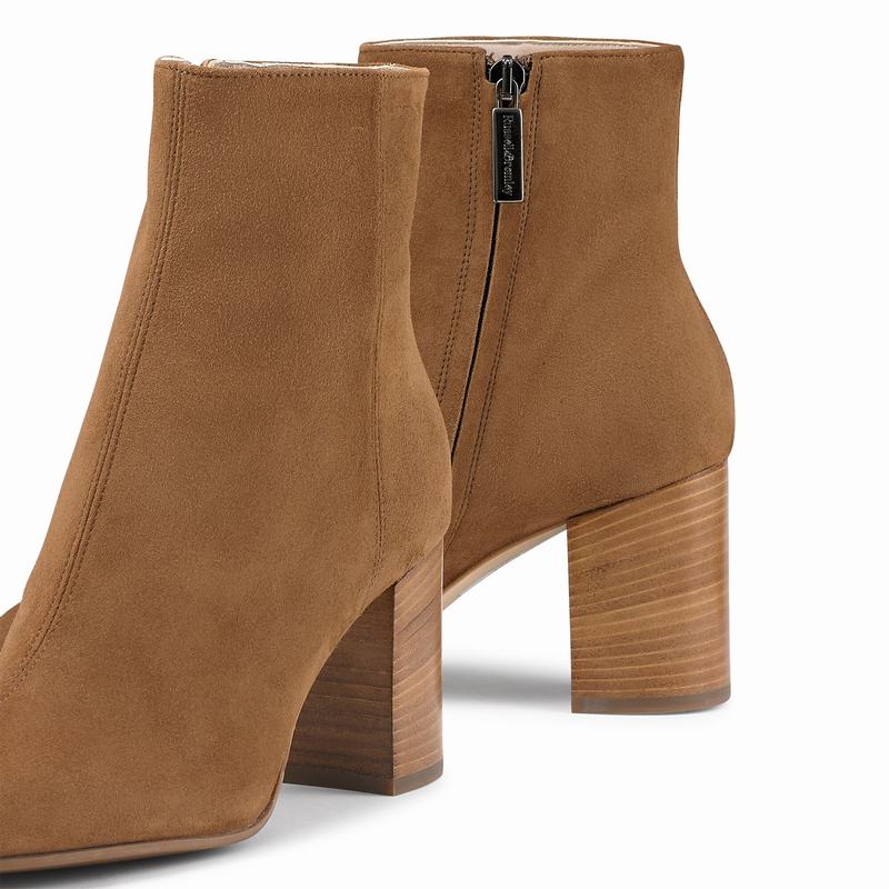 Brown Russell And Bromley Katie Women's Ankle Boots | ABX986EP