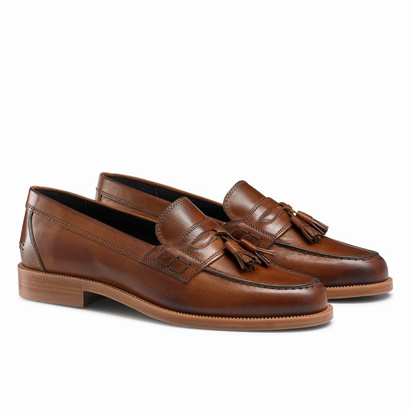 Brown Russell And Bromley Keeble 3 Men's Loafers | CCH7045MR