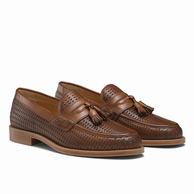 Brown Russell And Bromley Keeble 4 Men's Loafers | RFV4844HH