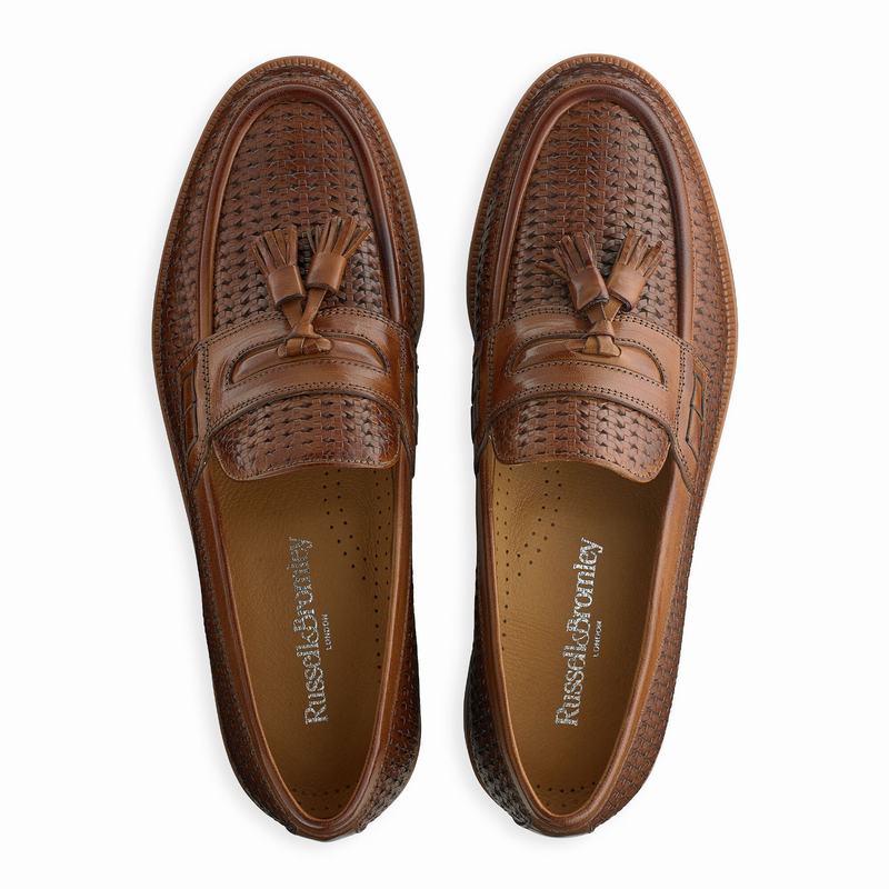 Brown Russell And Bromley Keeble 4 Men's Loafers | RFV4844HH