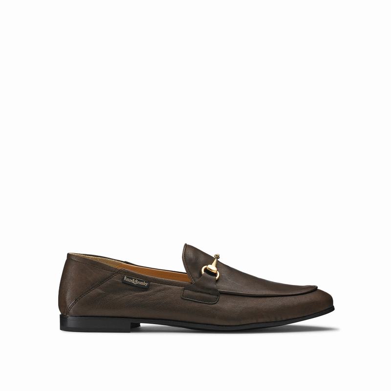 Brown Russell And Bromley Loafer M Men\'s Loafers | FTA5457HO