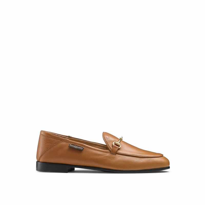 Brown Russell And Bromley Loafer Women\'s Loafers | NFZ8256XA