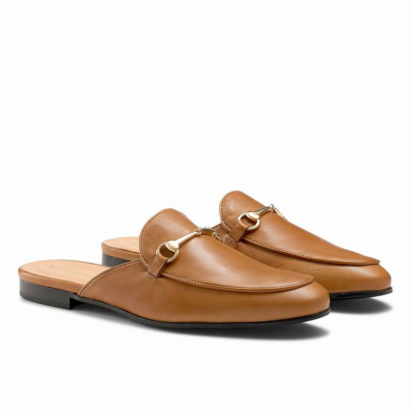 Brown Russell And Bromley Loaferslip Men's Loafers | BZT133XH