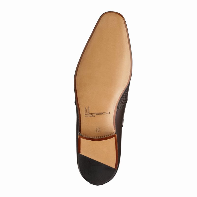 Brown Russell And Bromley Lugano Men's Loafers | ACQ4548UT