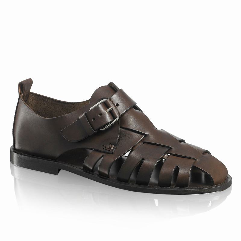 Brown Russell And Bromley Neptune Men's Sandals | NPB2122YJ