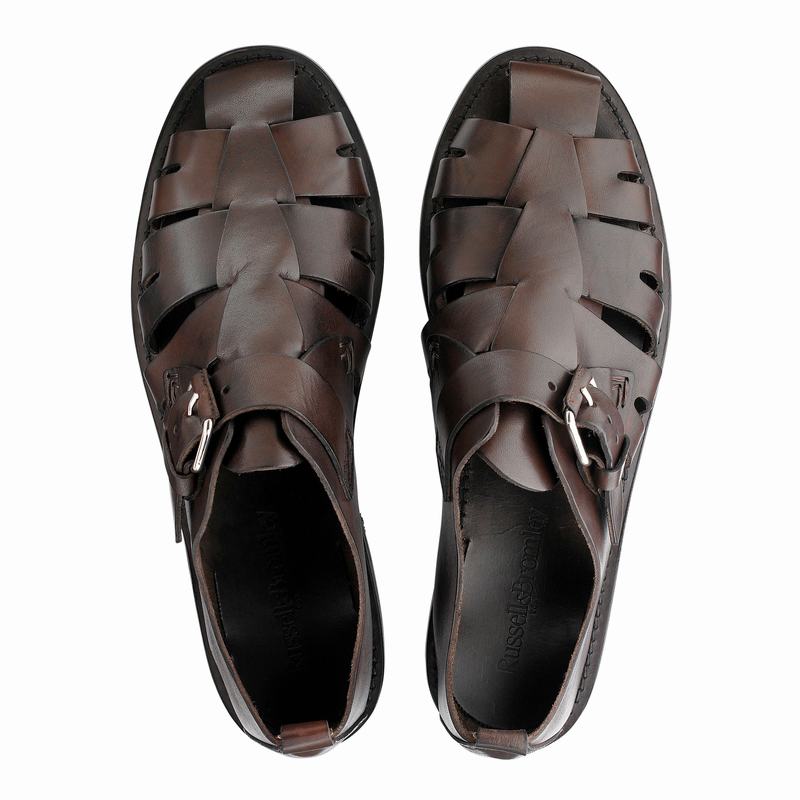 Brown Russell And Bromley Neptune Men's Sandals | NPB2122YJ