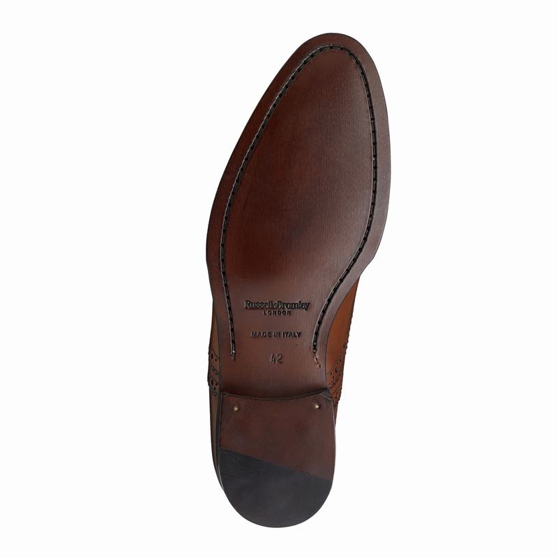 Brown Russell And Bromley Oak Men's Oxfords | MLK4077PO