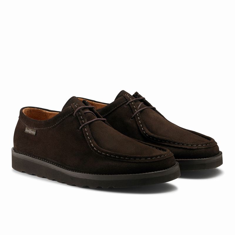 Brown Russell And Bromley Ontario Lo Men's Lace Up Shoes | YMG883IO