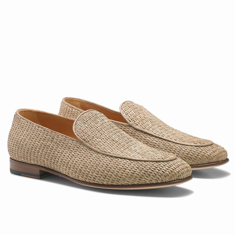 Brown Russell And Bromley Palma Men's Loafers | PMU7795HC