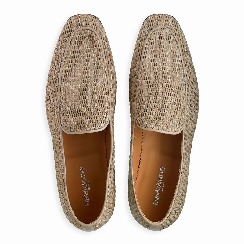 Brown Russell And Bromley Palma Men's Loafers | PMU7795HC