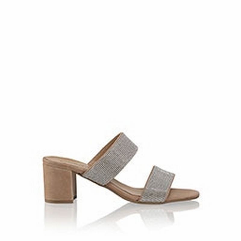 Brown Russell And Bromley Plaza Mid Women\'s Wedge Sandals | WDE6415PR