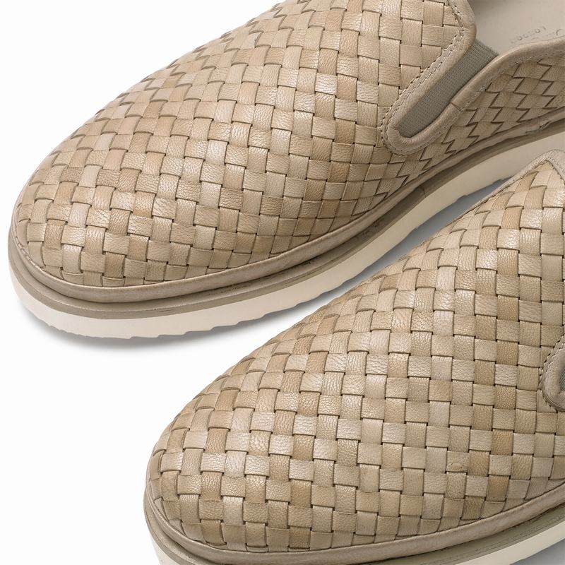 Brown Russell And Bromley Sanmarina Women's Slip On Trainers | PFU6088MP