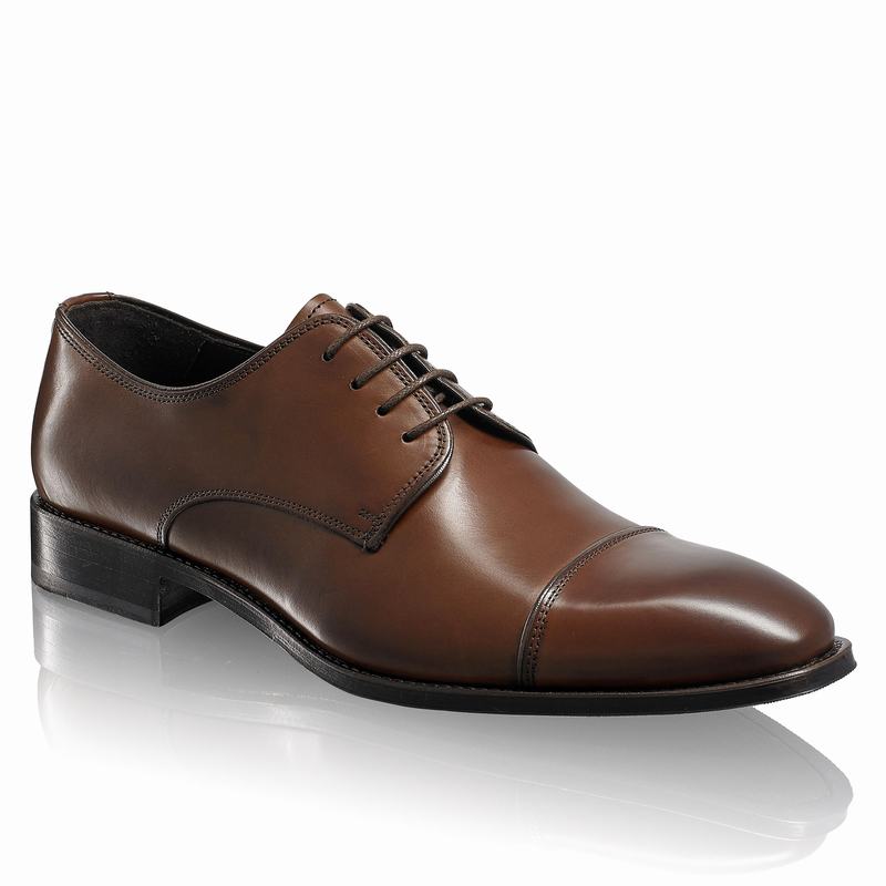 Brown Russell And Bromley Spectrum Men's Derby Shoes | ITX2612HE