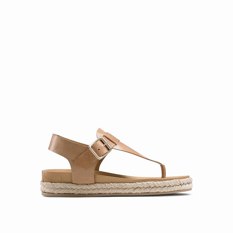 Brown Russell And Bromley Surfside Women\'s Espadrilles | MTV5497QM