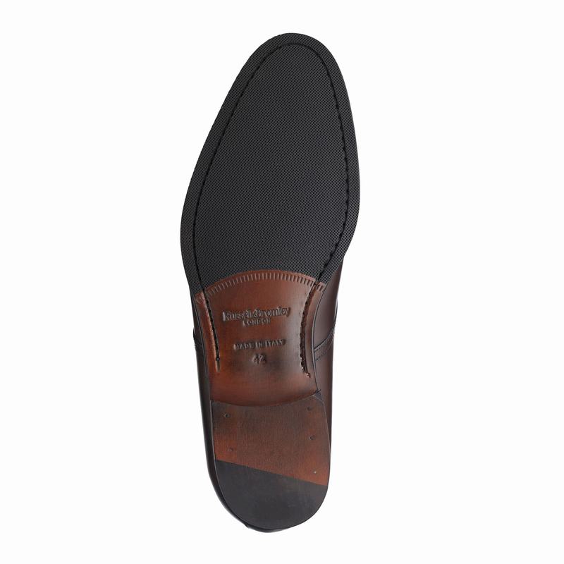 Brown Russell And Bromley Sycamore Men's Lace Up Shoes | EYX5356JZ