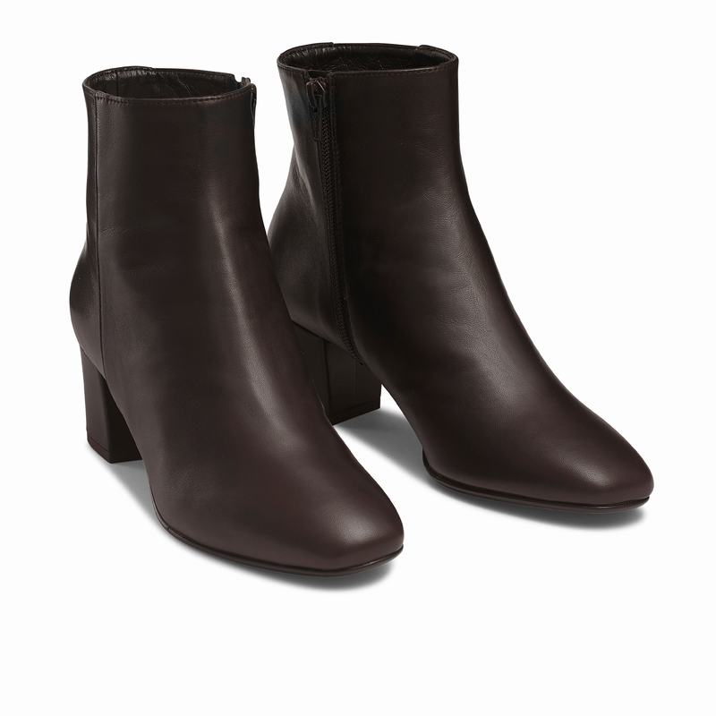 Brown Russell And Bromley Trinity Women's Ankle Boots | UNT8689UL