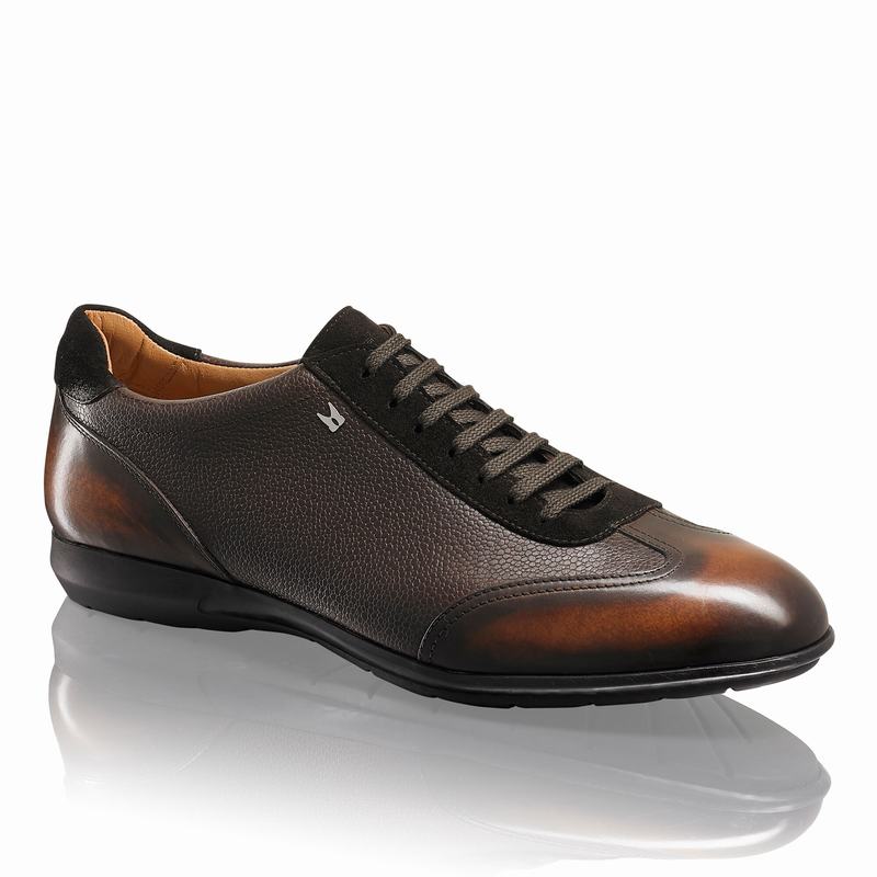 Brown Russell And Bromley Urban Men's Lace Up Shoes | FKB2114US