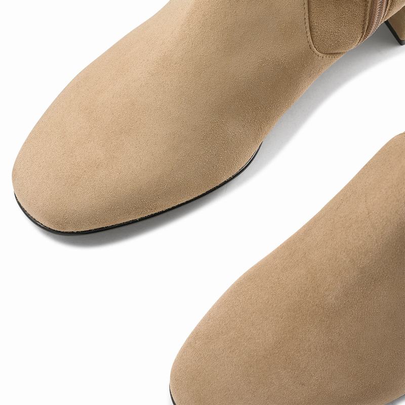 Brown Russell And Bromley Way Up Women's Knee High Boots | EUL3569PR