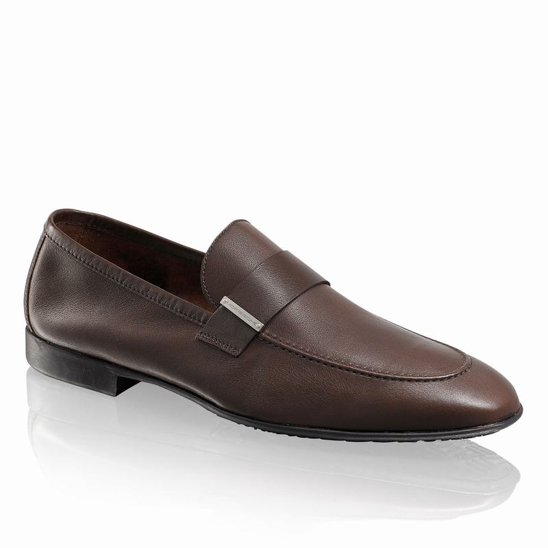 Brown Russell And Bromley Wonder Men's Loafers | LSD9750SX