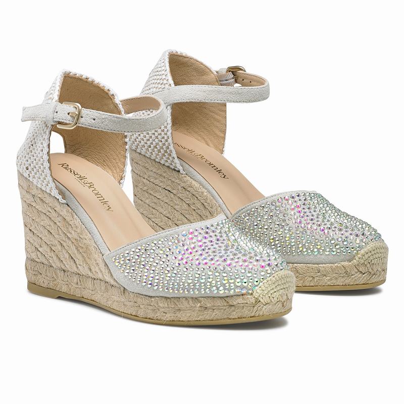 Brown Russell And Bromley Zuccherohi Women's Espadrilles | QDZ9531OH