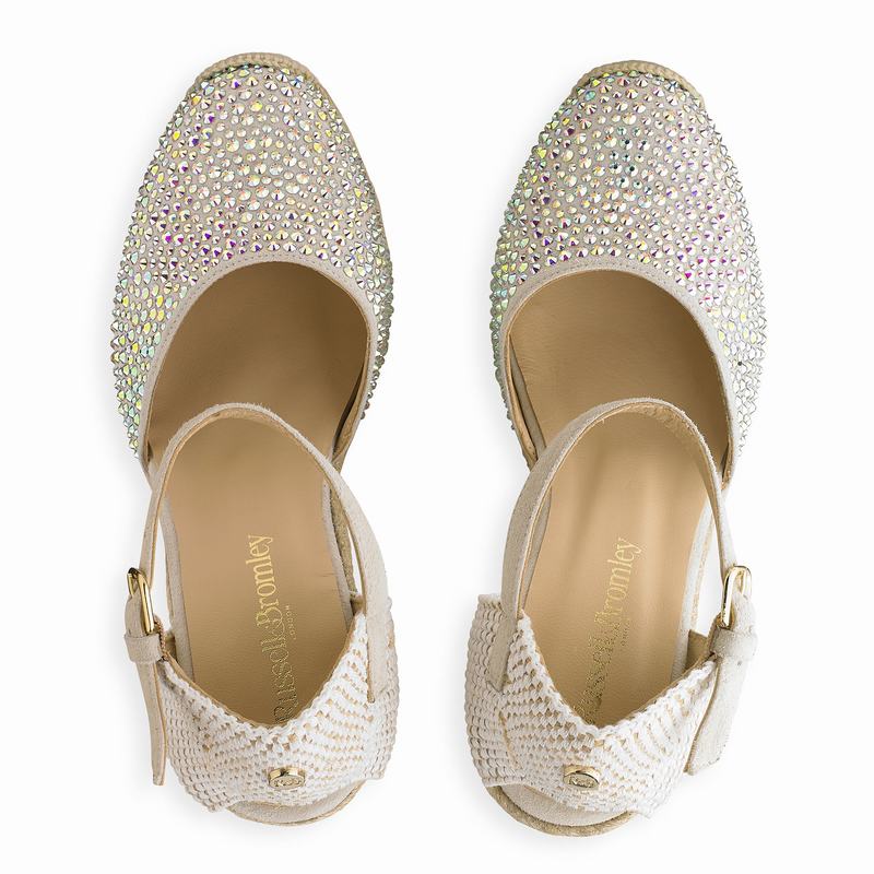 Brown Russell And Bromley Zuccherohi Women's Espadrilles | QDZ9531OH