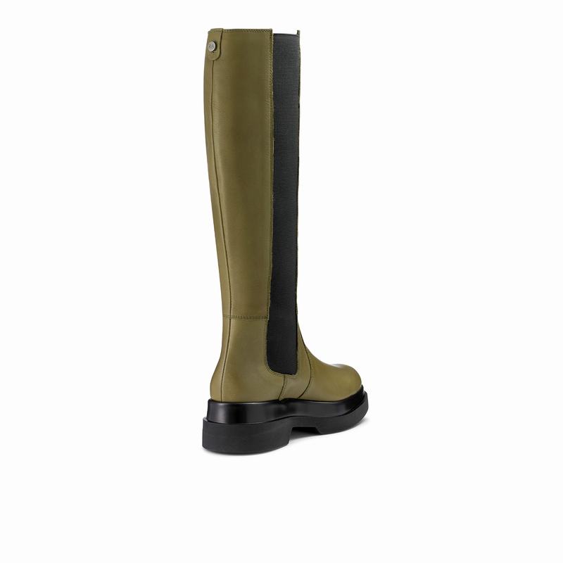 Green Russell And Bromley Everglade Women's Knee High Boots | AKE308SS