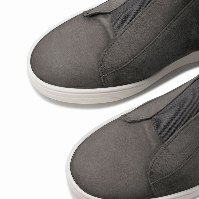 Grey Russell And Bromley Ready Set Women's Platform Sneakers | BME483NQ