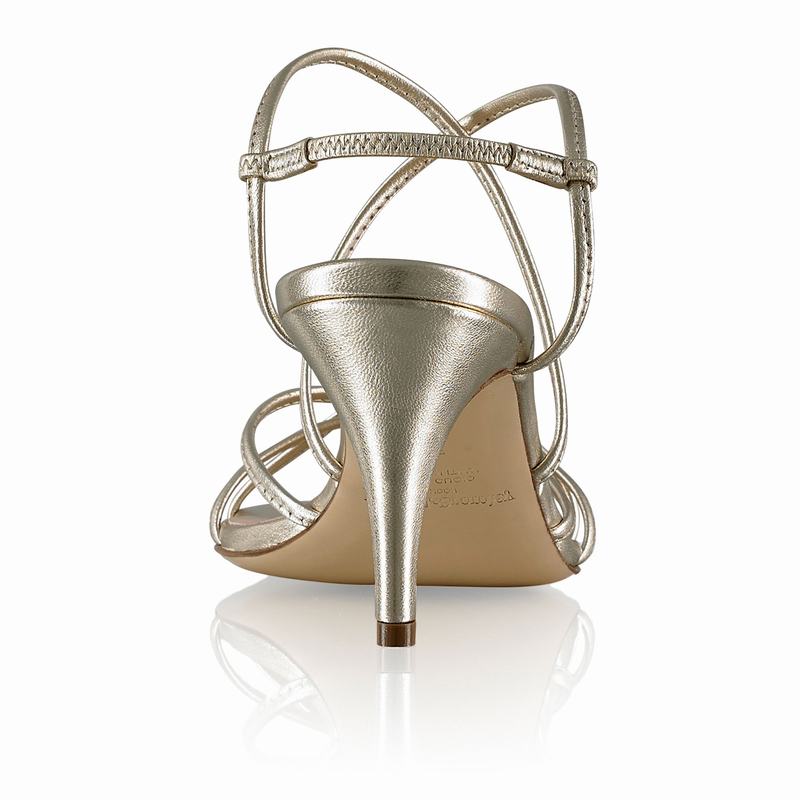 Metallic Russell And Bromley Airstrip70 Women's Heeled Sandals | UCF7151HE