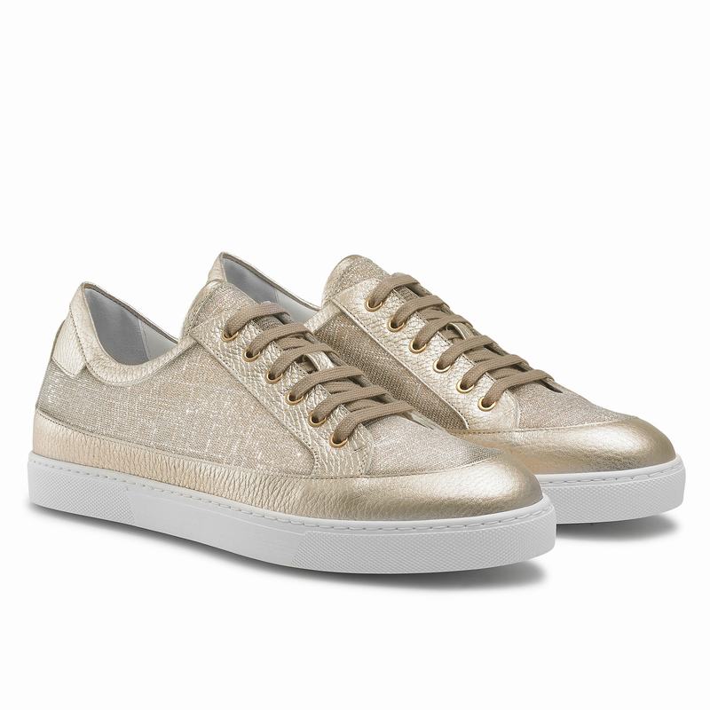 Metallic Russell And Bromley Belair Women's Low Top Sneakers | IRT1186MI